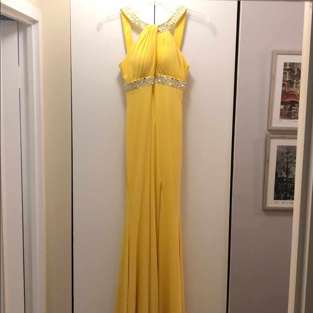 ONLY WORN ONCE! Jovani Beaded Gown